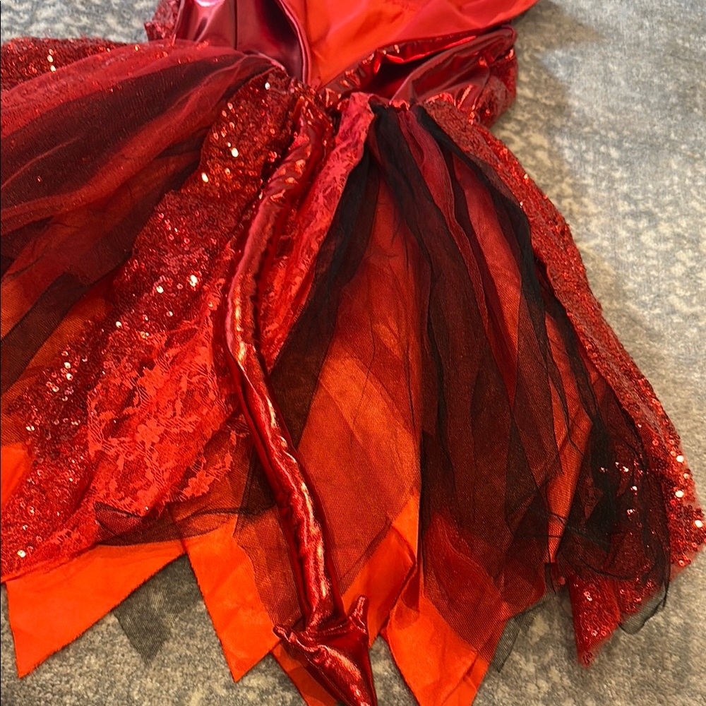 Red and black devil Costume for kids size M - Picture 8 of 8